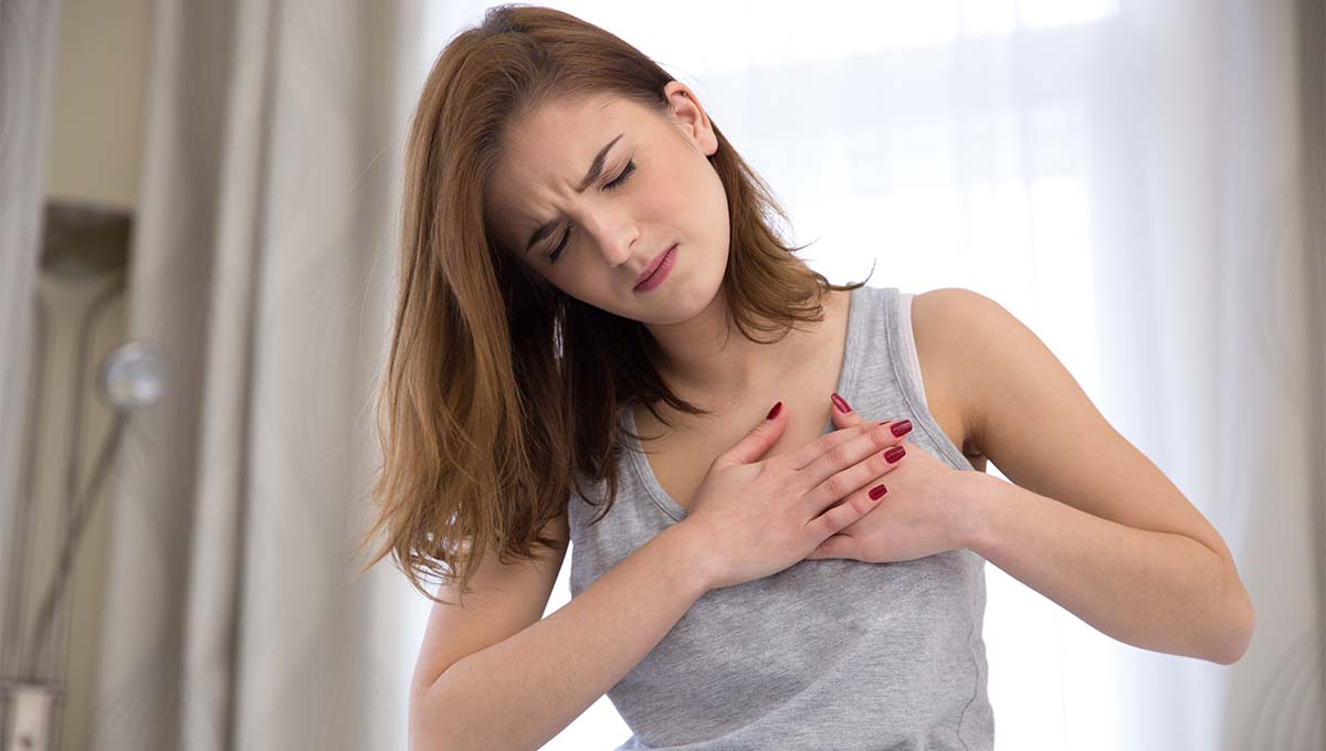 Anxiety pain in chest